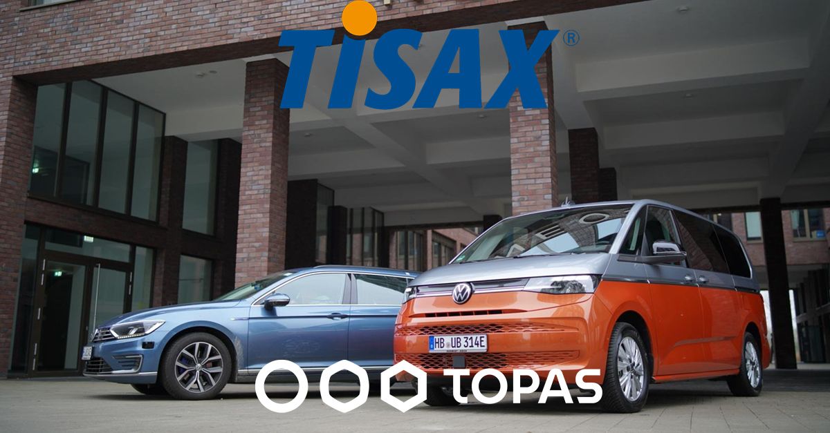 TOPAS startet TISAX Zertifizierungsprozess